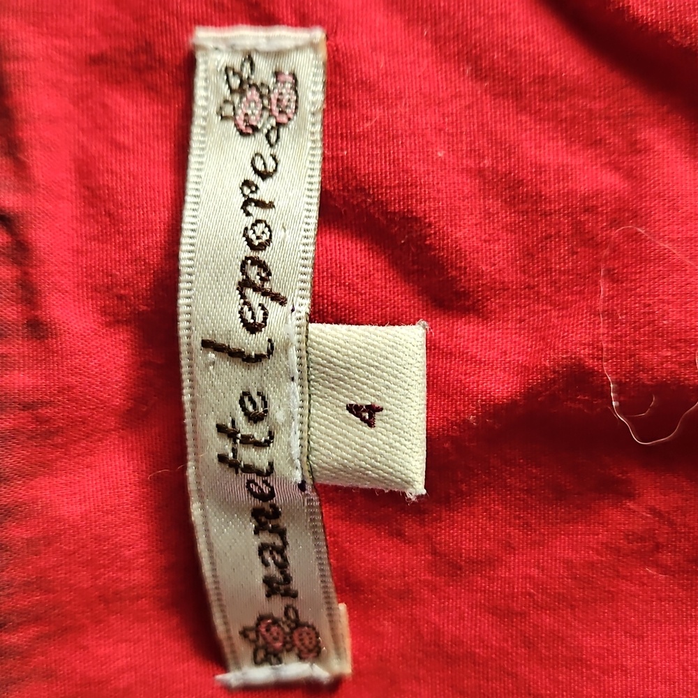 Vintage 1990s Nanette Lepore Corset Bandana Pattern Sleeveless Button Vest Top 4 - Picture 7 of 7